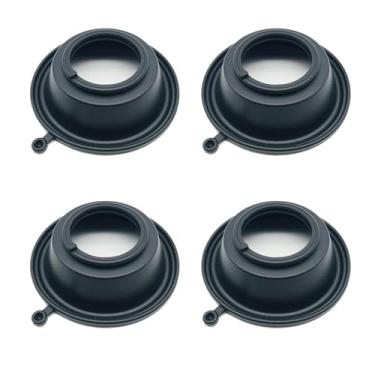 Imagem de Diafragma de vácuo de carburador para 250-400CC GJ74A GK75A GK79A XJ400 FZR250 (4 peças)