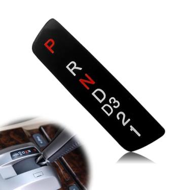 Imagem de Dunviku Painel de exibição de engrenagem para console 54721 TB0 A Vara de reparo de câmbio de marchas compatível com Honda Accord 2008-2013 para console de carro seletor de marchas e painel de