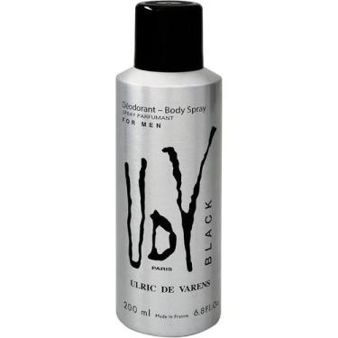 Imagem de Body Spray UDV Black For Men 200ml - Ulric de Varens