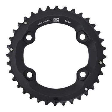 Imagem de Coroa Engrenagem Deore FC-M6000 / FC-MT500 PCD-96mm 10v 36 Dentes Aço Preto - Shimano