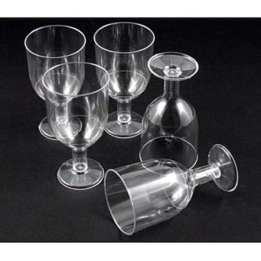 Imagem de Taça Acrílico Doces Bebidas Cristal 50ml Branco 40 Peças
