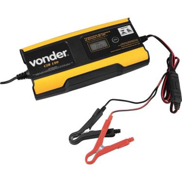 Imagem de Carregador inteligente de bateria bivolt automático – cib 150 – vonder