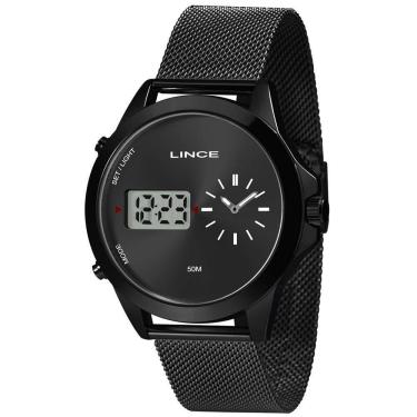 Imagem de Relógio Lince Masculino Ref: Man4722l P1px Anadigi Black