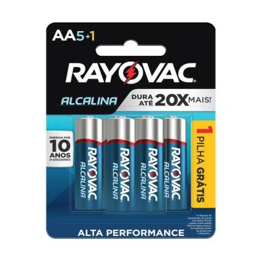 Imagem de Pilha Alcalina Aa Pack Com 6 5+1 - Sm-144