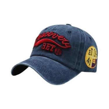 Imagem de Boné de Beisebol Unissex Vintage - Algodão Lavado, Bordado e Estilo Sn