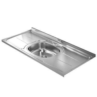 Imagem de Pia De Cozinha A03 160Cm Com Cuba Inox
