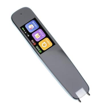 Imagem de Caneta de leitura de leitura, caneta de leitura digital compacta com controle de toque para reuniões, aprendizado de viagem para estudantes do ensino fundamental e médio (azul)