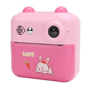 Imagem de Câmera Instantânea de 50MP, HD IPS Screen Travel Eye Care Câmera Instantânea 1000mAh (Rosa)