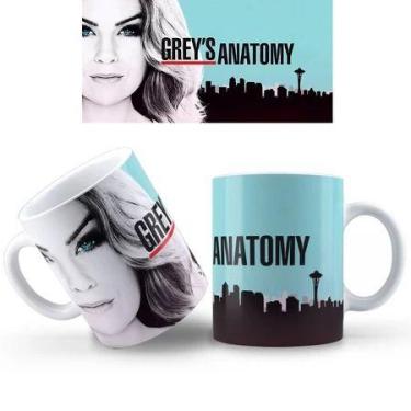 Imagem de Caneca Greys Anatomy COM SEU NOME de Porcelana vários modelos - loja d