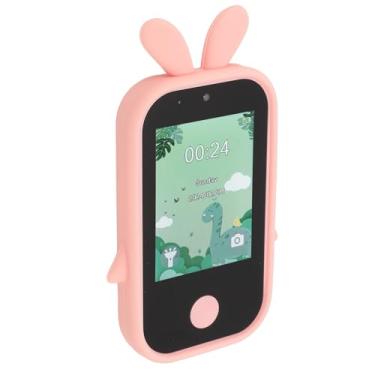 Imagem de Câmera digital 1080p 48MP leitor de música para celular infantil (rosa)