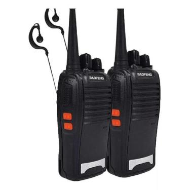 Imagem de Kit 2 Radio Comunicador Profissional Ht Uhf 16 Canais 777S H - Baofeng
