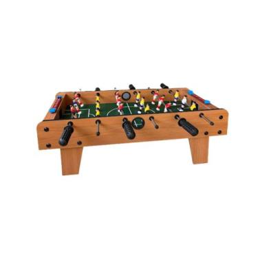 Imagem de Mesa De Pebolim Infantil Madeira - HK Brinquedos