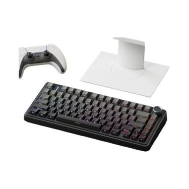 Imagem de Teclado Mecânico Com Fio Bluetooth Sem Fio Retroiluminado RGB AULA F75