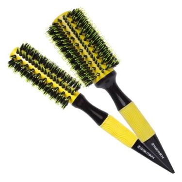 Imagem de KIT ESCOVA PROFISSIONAL THERMAL CERAMIC 47MM + 64MM YELLOW BASIC REF.:7332,7334