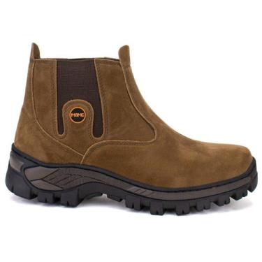 Imagem de Botina Masculina Sola Costurada Antiderrapante Palmilha Microbiana - M