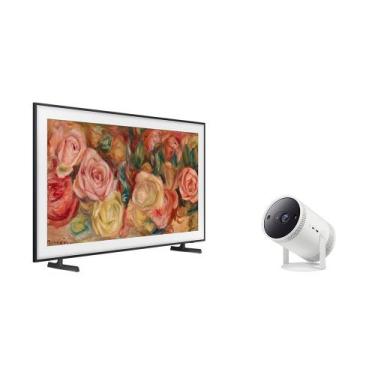 Imagem de Smart TV 55" QLED 4K The Frame 55LS03D + The Freestyle 2nd Gen. - Sams