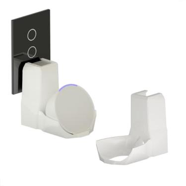 Imagem de Suporte De Tomada Compatível Levitar Para Alexa Echo Pop Esconde os Fios Stephan