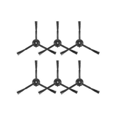 Imagem de (Pacote com 6) Escovas laterais para Roborock Q5 Max+, S8 MaxV Ultra -