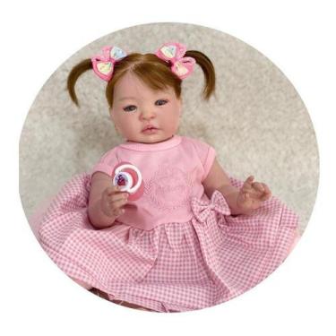 Imagem de Bebe Reborn Princesa Banho Silicone Realista Menina Fofa - Ana dolls