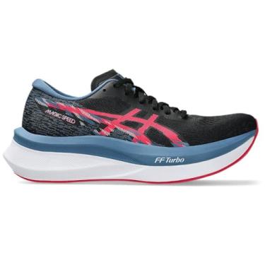 Imagem de Tênis Asics Magic Speed 4 Feminino - Preto/azul - 34
