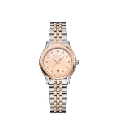 Imagem de Balmain, Lady, Beleganza, bicolor (aço e PVD rosa), feito na Suíça, quartzo, pêssego, aço inoxidável 316L, B83483346