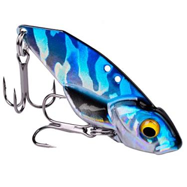 Imagem de ZZTWER 1 Isca de pesca artificial 5 g 7 g 10 g 15 g iscas de colher de metal de carpa lúcio com ganchos agudos isca de pesca artística para baixo