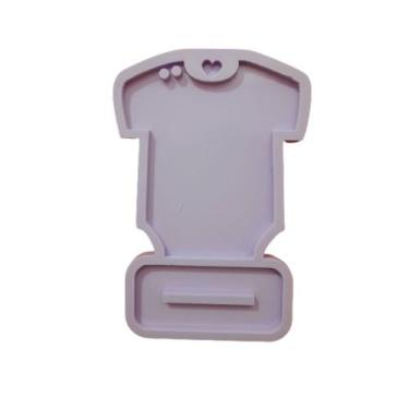 Imagem de R218 Molde de silicone placa maternidade resina - confeitaria dos mold
