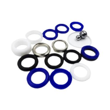 Imagem de Bothyi Selos para pulverizador de tinta sem ar, anéis de vedação, anéis de vedação de silicone, componentes, kit de reparo de vedação, absorção de choque, Style a