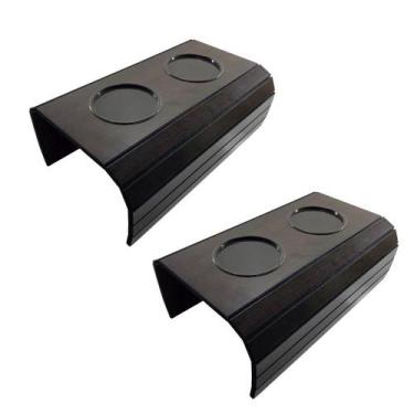 Imagem de Kit 2 Esteiras Suporte Porta Copos Braço Sofá - Mozzelar