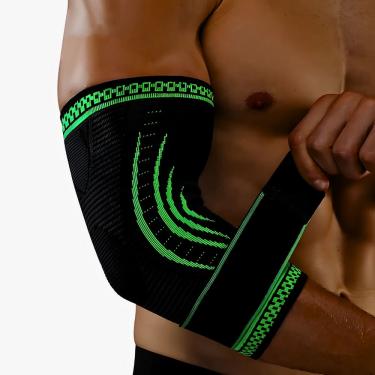 Imagem de Cotoveleira Ortopédica Compressão Ajustável Alívio Dor