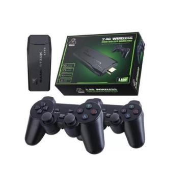 Imagem de Gamer Stick 4K De Videogame Para Televisão Com 02 Controles - Lite