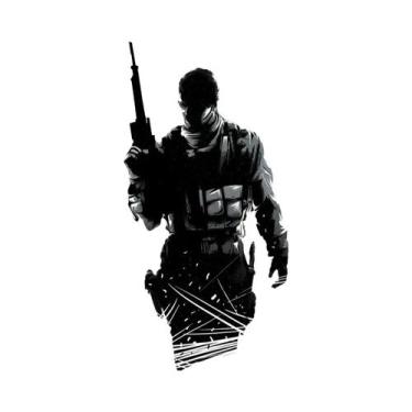 Imagem de Pôster De Tela Moderno De Call of Duty: Modern Warfare Com Operadores,