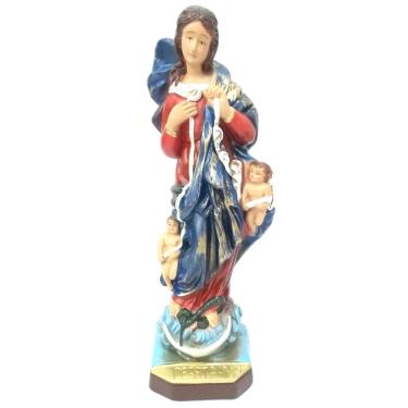 Imagem de Imagem De Nossa Senhora Desatadora dos Nós Gesso 30 Cm