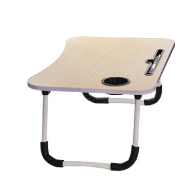 Imagem de Mesa Notebook Dobrável Portátil Cama Sofá Refeição Tablet Estudo Home Office(Branca)