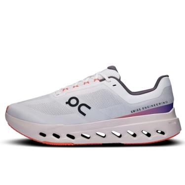 Imagem de On Cloudsurfer Next Tênis masculino, Branco/Chama, 45