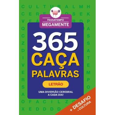 Imagem de Livro - Passatempo Megamente 365 Caça-Palavras - Letrão