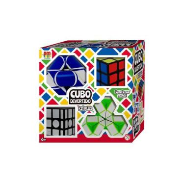 Imagem de Cubo magico divertido kit plus - dm toys - DM BRASIL