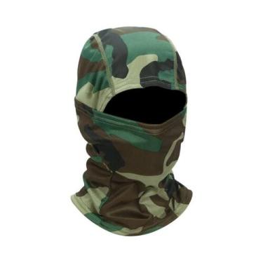 Imagem de Balaclava de Camuflagem para Ciclismo, Caça, Esqui e Motociclismo, Cam