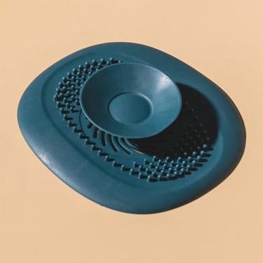 Imagem de Coadores de drenagem captador de cabelo, capas de ralo de chuveiro, protetor de material flexível, filtros de drenagem para banheiro, banheira, chuveiros