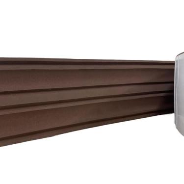 Imagem de Moldura Rodameio Eva Autocolante Flexível Terr 12cmx8mm Marrom - 25 Metros