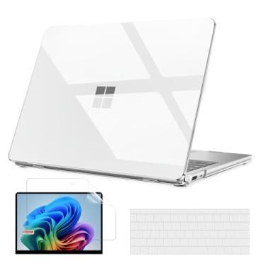 Imagem de B BELK Capa para Microsoft Surface Laptop 13 polegadas Touchscreen Copilot+ PC 2025 Modelo: 2095, capa rígida de plástico + capa de teclado + protetor de tela para laptop Microsoft Surface de 13