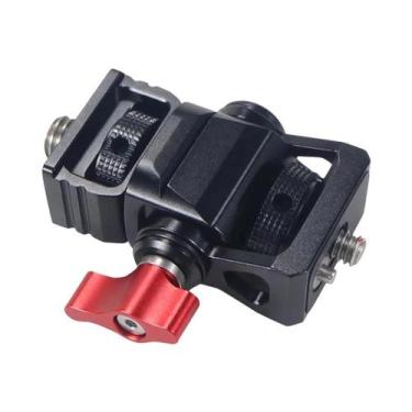 Imagem de Suporte De Monitor Mini Ajustável Com Cabeça De Tripé E Adaptador De S