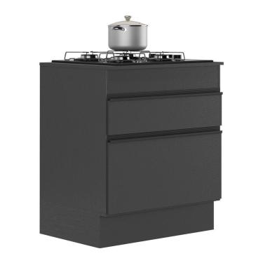 Imagem de Balcão Cozinha Para Cooktop 70cm 1 Porta 1 Gaveta V2118