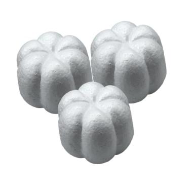 Imagem de Esquirla Abóboras de espuma, abóboras artificiais, enfeites, presentes, artesanato, decoração para Halloween, aniversário, projeto escolar de outono, 17cm