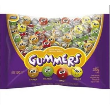 Imagem de Chiclete gummers 300 g com 100 un - SUKEST IND DE ALIMENTOS FARMA LTDA