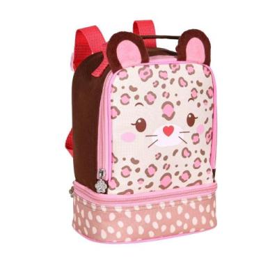 Imagem de Lancheira Térmica  Dupla Clio Pets CP3404L, Oncinha