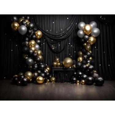 Imagem de Fundo Fotográfico Cenário Ano Novo Tecido (FANV0052, 1,50x2,20m)