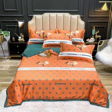 Imagem de Cobertor de luxo de verão, mantas de cama de verão, edredom leve, edredom de algodão, colcha de verão, colcha fina gelada, estampa floral, para todas as estações, 020,200 × 230 cm