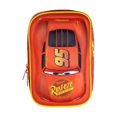 Imagem de Estojo Box Escolar Relâmpago Mcqueen Carros EVA 3D Meninos