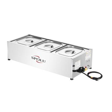 Imagem de Rechaud Térmico 3 Cubas 6L Spolu 220V